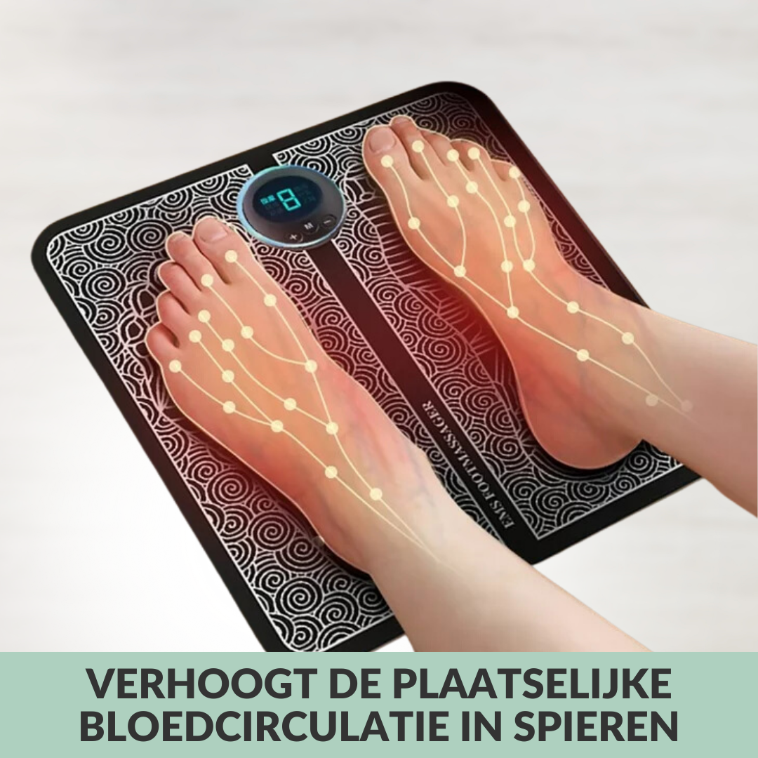 Electrische voetmassagemat