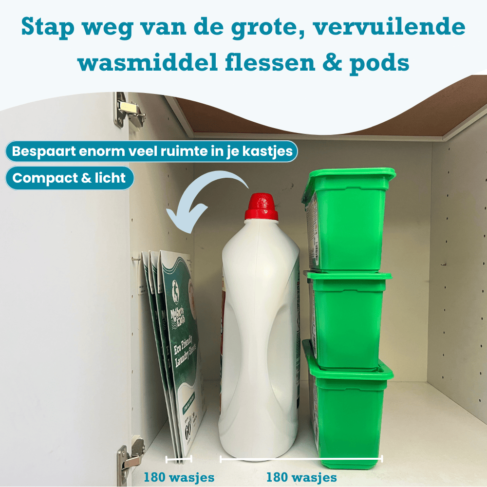 Duurzaam Fris doekjes voor de was